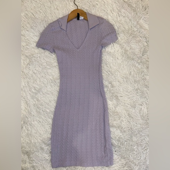Purple H&M Mini Dress - Picture 3 of 3